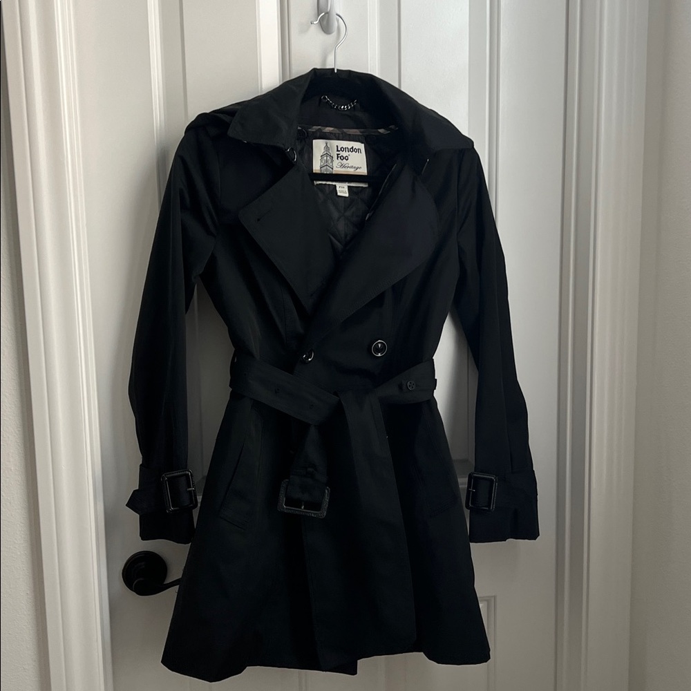 London Fog Heritage Trench Coat w removable quilted liner.